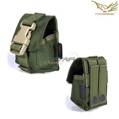 Single Frag Grenade Pouch Olive Drab Flyye Industries (fy-ph-g002-od)