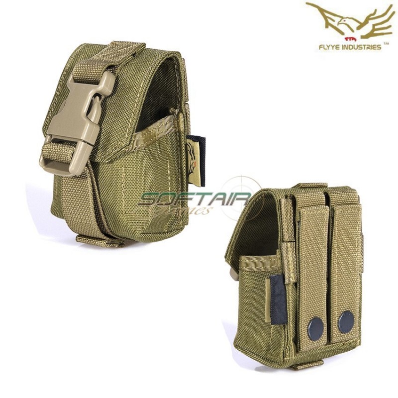 Single Frag Grenade Pouch Khaki Flyye Industries (fy-ph-g002-kh)