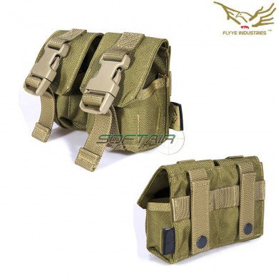 Double Frag Grenade Pouch Khaki Flyye Industries (fy-ph-g005-kh)