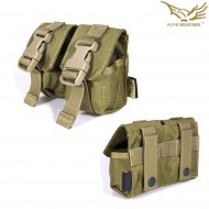Double Frag Grenade Pouch Khaki Flyye Industries (fy-ph-g005-kh)