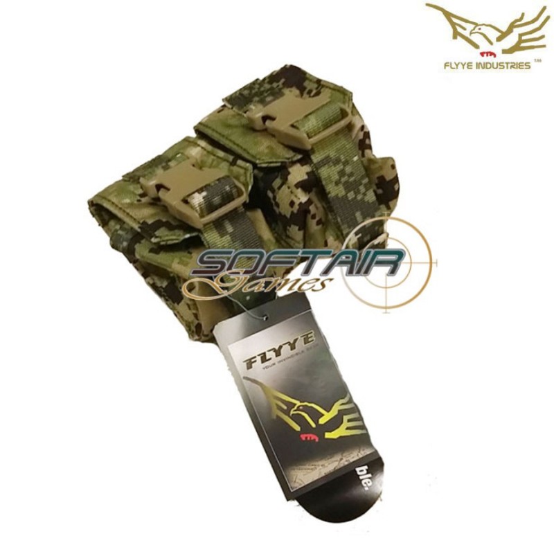 Double Frag Grenade Pouch Aor2 Flyye Industries (fy-ph-g005-r2)