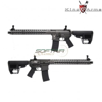 Electric Rifle M4 Tws Keymod Dinosaur Grey King Arms (ka-ag-200-gy)