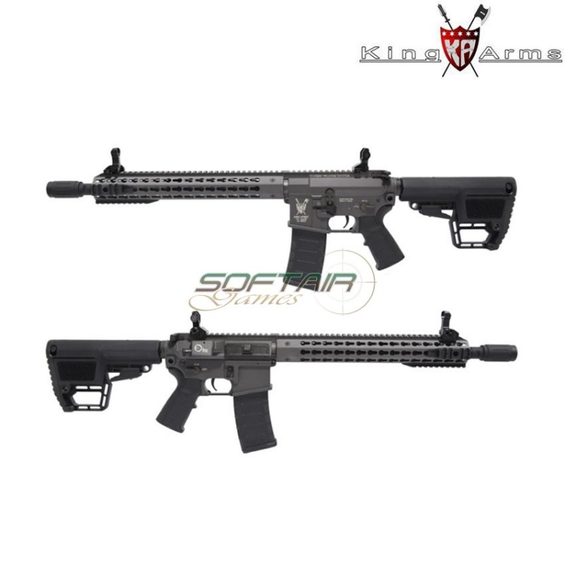 Fucile Elettrico M4 Tws Keymod Carbine Grey King Arms (ka-ag-199-gy)