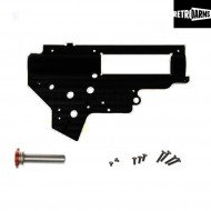 New Pacche Gearbox Black Cnc Qsc V2 8mm Retroarms (ra-6892)
