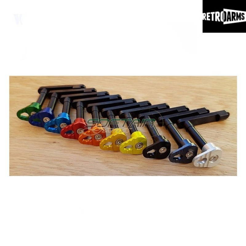 Cnc Magazine Catch M4-b Light Blue Retroarms (ra-7037)
