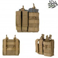 Tasca Doppia Combo 5.56 Mag/pistol Coyote Frog Industries® (fi-m51613142-tan)