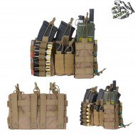 Multi-mission Molle Front Panel Coyote Frog Industries® (fi-m51613120-tan)