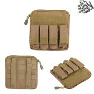 Zip Utility Pouch & Pistols Magazines Pouches Coyote Frog Industries® (fi-m51613076-tan)