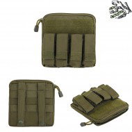 Zip Utility Pouch & Pistols Magazines Pouches Olive Drab Frog Industries® (fi-m51613076-od)