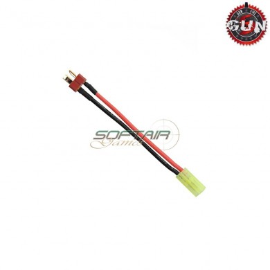 Connettore Long Deans Maschio A Mini Tamiya Femmina Gun Five (gf-vbminif)