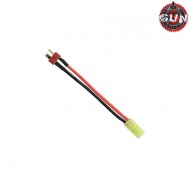 Connector Long Deans Male To Mini Tamiya Female Gun Five (gf-vbminif)