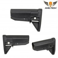 Polymer Stock Ar-15/m4 Lightweight Black Amo-tech® (amt-31-bk)