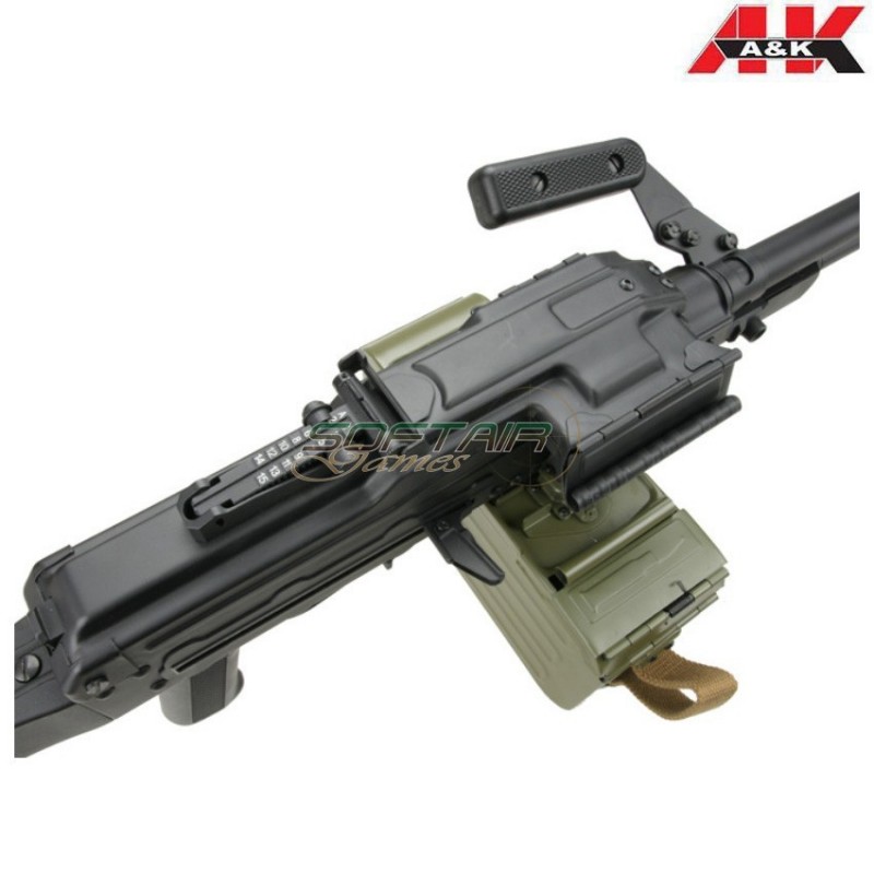 Machinegun Pkm Support Rifle Black A&k (aek-pkm-black)