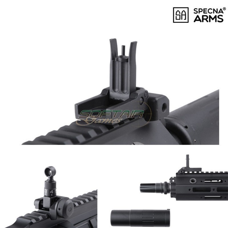 Electric Rifle 416 Type Sa-h08 Carbine Black Enter & Convert™ System Specna Arms® (spe-01-019516)