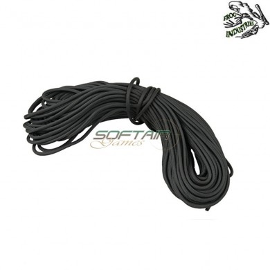 30 Meters Nylon Paracord Black Frog Industries® (fi-006003-bk)