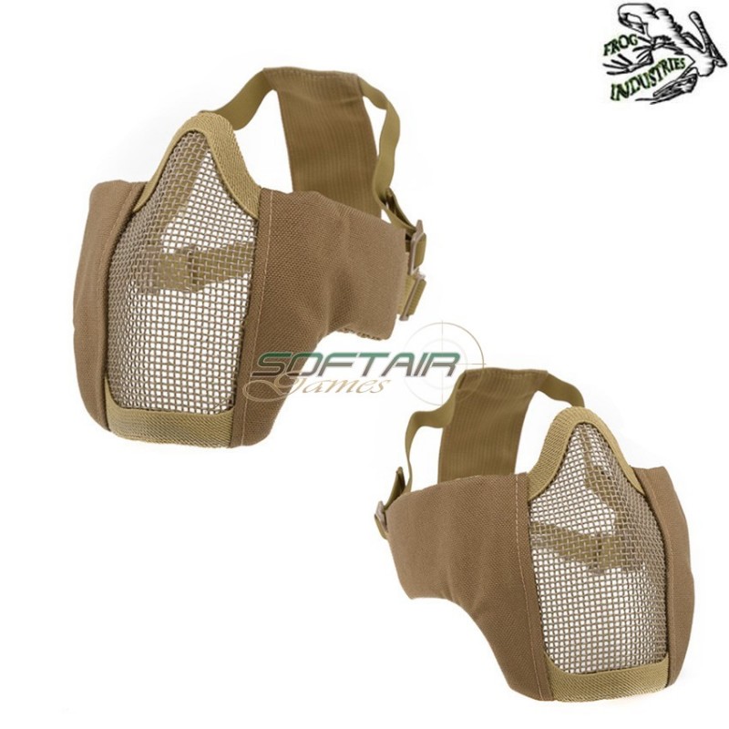 Maschera Stalker Evo Type Coyote Frog Industries® (fi-ma42t-tan)