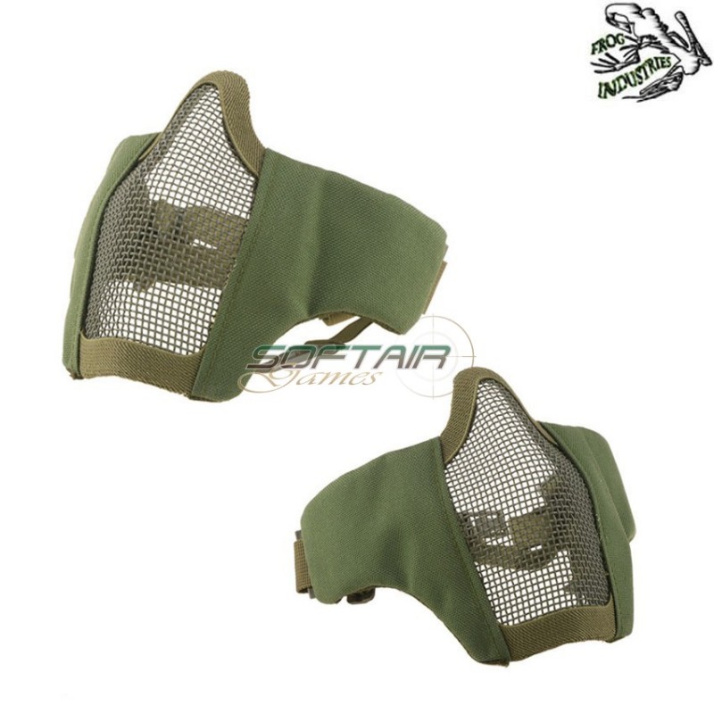 Maschera Per Elmetto Stalker Evo Type Olive Drab Frog Industries® (fi-ma45v-od)