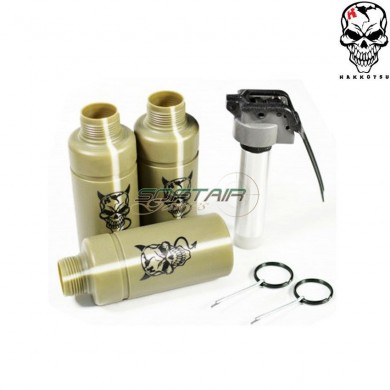 Co2 Grenade Thunder B Devil Set 3pcs Hakkotsu (hako-612040)