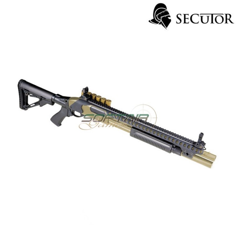 Fucile A Gas Pompa M870 Type Velites G-vi Two Tone Secutor (sr-velites-g-vi-tt)