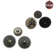 Set Ingranaggi In Acciaio Cnc 32:1 High Torque Per Aeg Gun Five (gf-cl04)