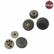 Steel Cnc Integrated Gears Set 100:300 Super High Torque Pro For Aeg Gun Five (gf-cl19)