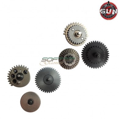 Steel Cnc Integrated Gears Set 13:1 Super High Speed For Aeg Gun Five (gf-cl13)