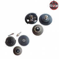 Steel Cnc Bearings Gears Set 14:1 Super Speed For Aeg Gun Five (gf-cl21)