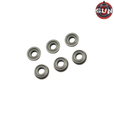 Boccole Cuscinettate Da 8mm In Acciaio Per Alberi Da 4mm Gun Five (gf-m93)