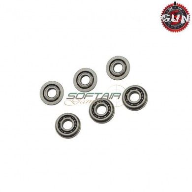 Boccole Cuscinettate Da 9mm In Acciaio Per Alberi Da 4mm Gun Five (gf-m94)