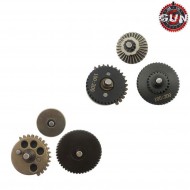 Steel Cnc Tenacity Gears Set 100:200 Super High Torque For Aeg Gun Five (gf-cl11)