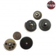 Steel Cnc Tenacity Gears Set 16:1 High Speed For Aeg Gun Five (gf-cl08)