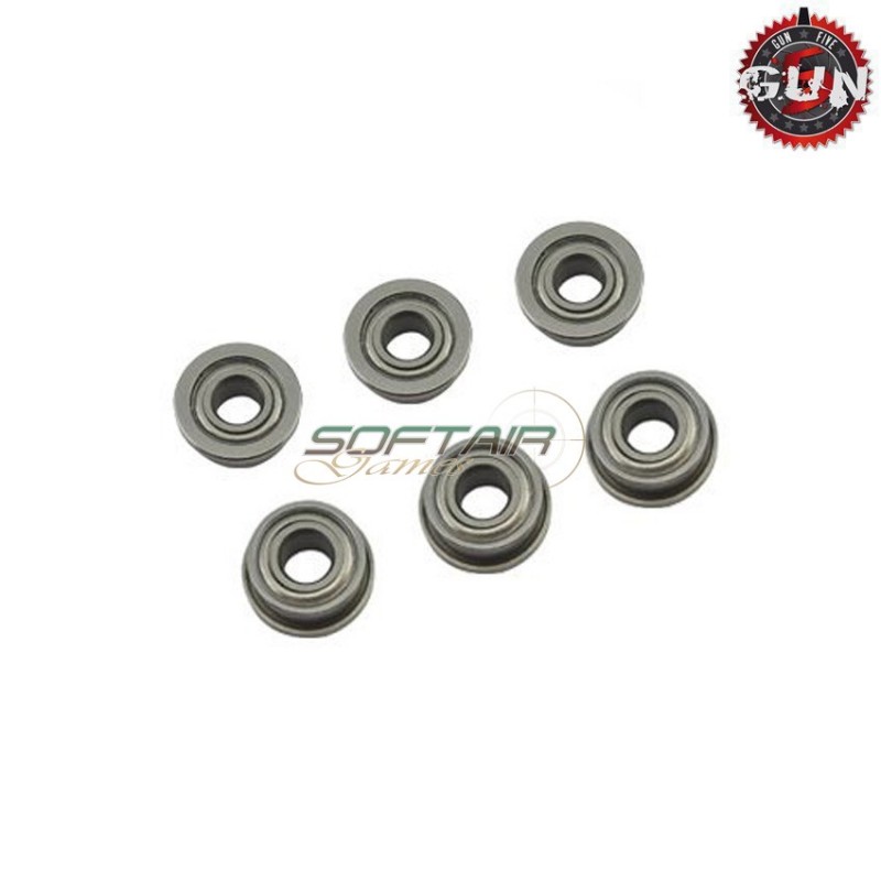 Boccole Cuscinettate Da 8mm In Acciaio Gun Five (gf-m91)