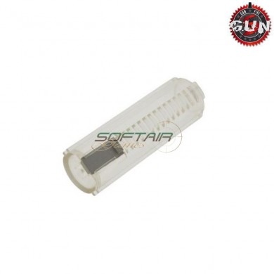 Transparent Clear V.f.c. Type Pom Piston 1 Tooth For Aeg Gun Five (gf-m70)