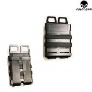 Single Rigid Type 2 Fast M4 Mag Pouch Black Emerson (em1007-bk-2)