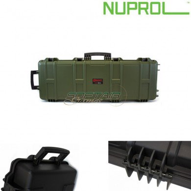 Valigia Tattica Large In Pvc Iniezione Green Wave Version Nuprol (nu-nhc-01-grn)