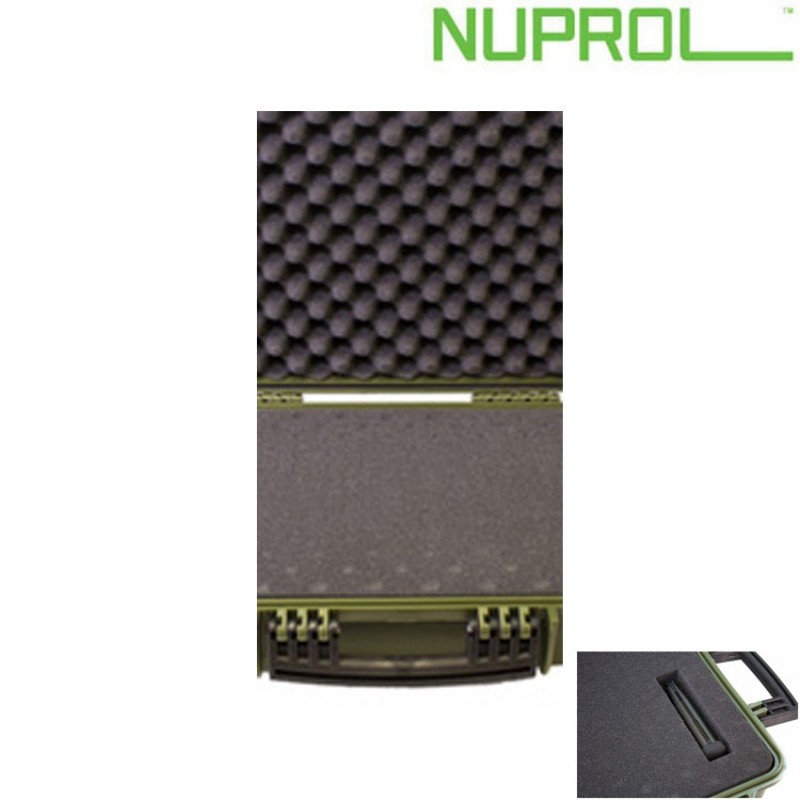 Tactical X-large Carrying Case Pvc Injection Green Pnp Version Nuprol (nu-nhc-05-grn)