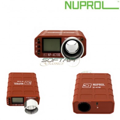 NUPROL NP AC100 Airsoft Cronografo Chrono Controllo FPS RPM & Energy 