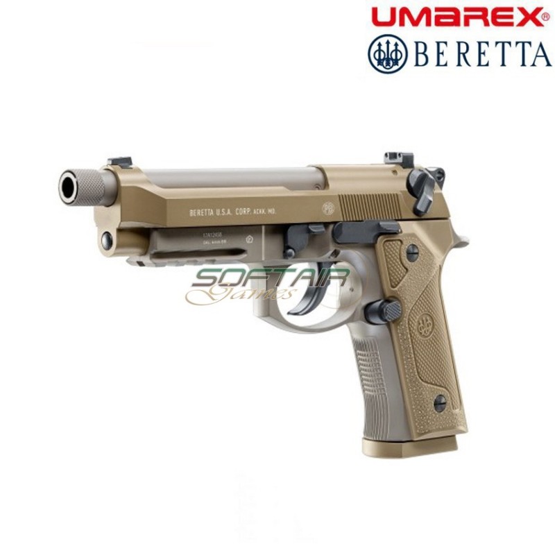 Co2 Pistol Beretta M9 A3 Flat Dark Earth Blowback Umarex (um-23644)