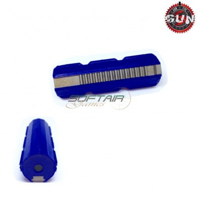 Pistone In Pom 14 Denti Cnc Per Aeg Gun Five (gf-m186b)
