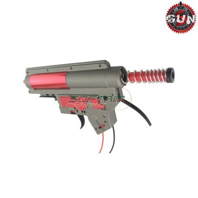 Gearbox Completo 8mm Ver.2 Qd M4/m16 Back Version Gun Five (gf-db038)