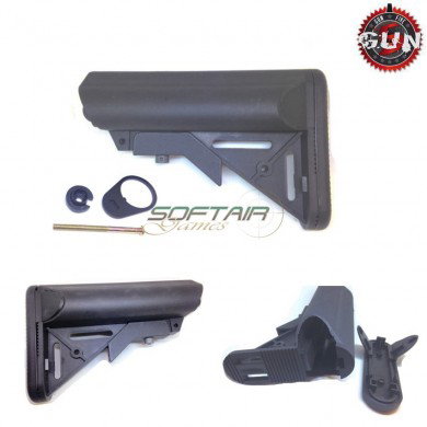 Crane Sopmod Stock Black For M4/m16 Gun Five (gf-m168)