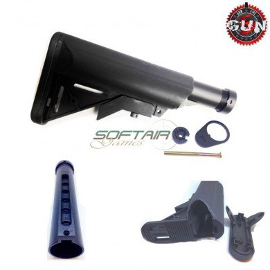 Kit Tubo & Calcio Crane Sopmod Black Per M4/m16 Gun Five (gf-m10)