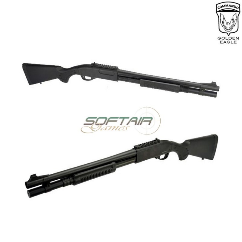 Fucile A Gas Pompa M870 Type 2 Black Golden Eagle (ge-m870l)