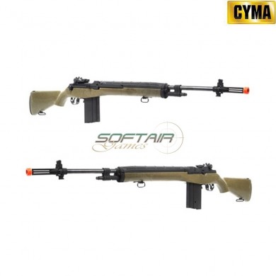 Fucile Elettrico M14 Full Size Green Cyma (cm032v)