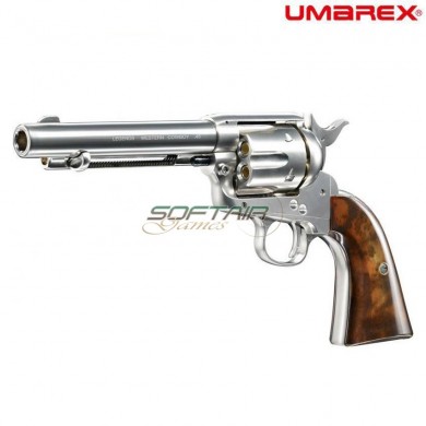 Pistola A Co2 Revolver Legend Wester Cowboy Nickel Umarex (um-21134)