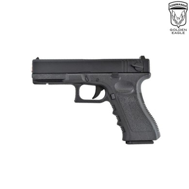 Pistola A Molla Glock G18 Black Golden Eagle (ge-g-e25)