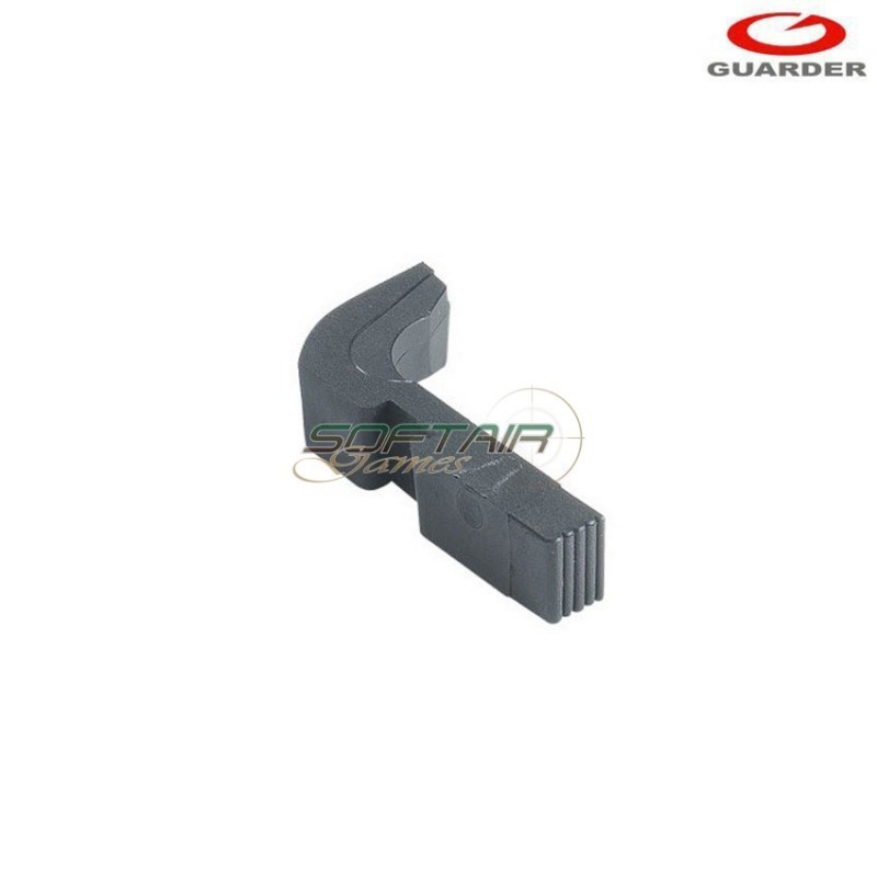 Extended Magazine Release For Glock Marui/kjw Guarder (glk-69-b-bk)