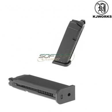 Gas Magazine 23bb Black Per Glock Kp17/13 Kjworks (kj-kp-17-m)