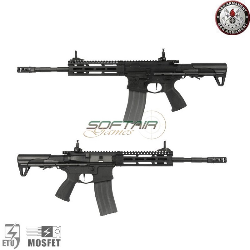 Electric Rifle Aeg Cm16 Raider L 2.0e Black G&g (gg-egc-16p-r2e-bnb)