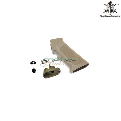 Mortor Grip Tan With Motor End Mk16 Type Vfc (vf9-grpmk16etn01)
